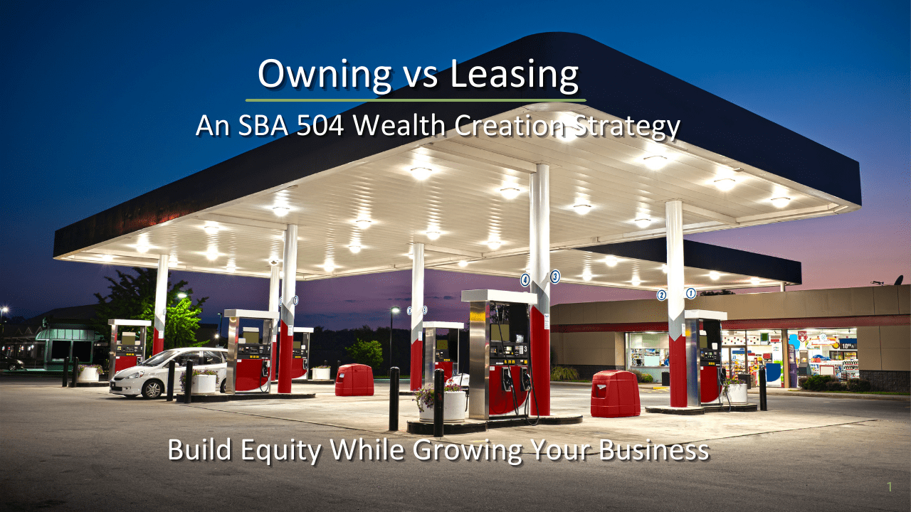 SBA Loan for gas station